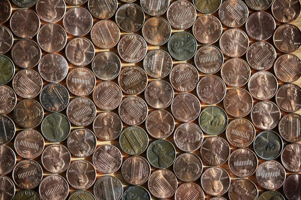 Pennies Texture - Free High Resolution Photo