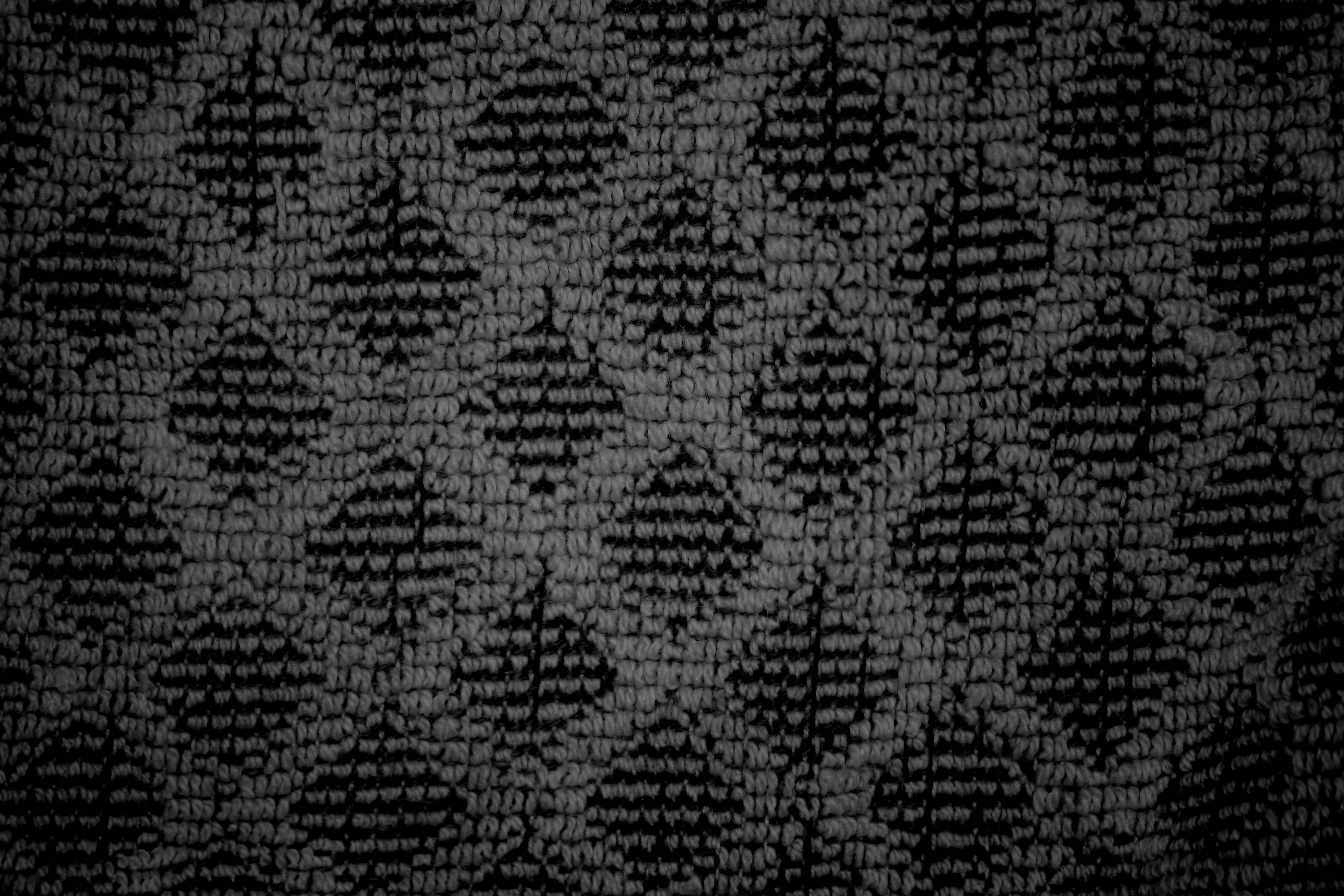Black Dish Towel with Diamond Pattern Close Up Texture - Free High Resolution Photo