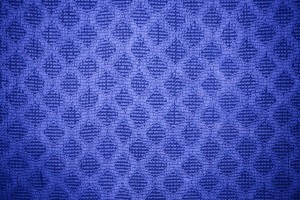 Blue Dish Towel with Diamond Pattern Texture - Free High Resolution Photo