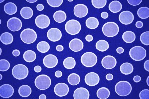 Cobalt Blue Fabric with Dots Texture - Free High Resolution Photo