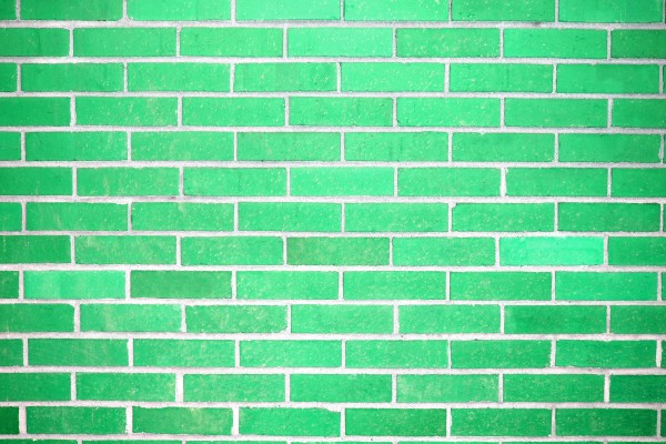 Green Brick Wall Texture - Free High Resolution Photo