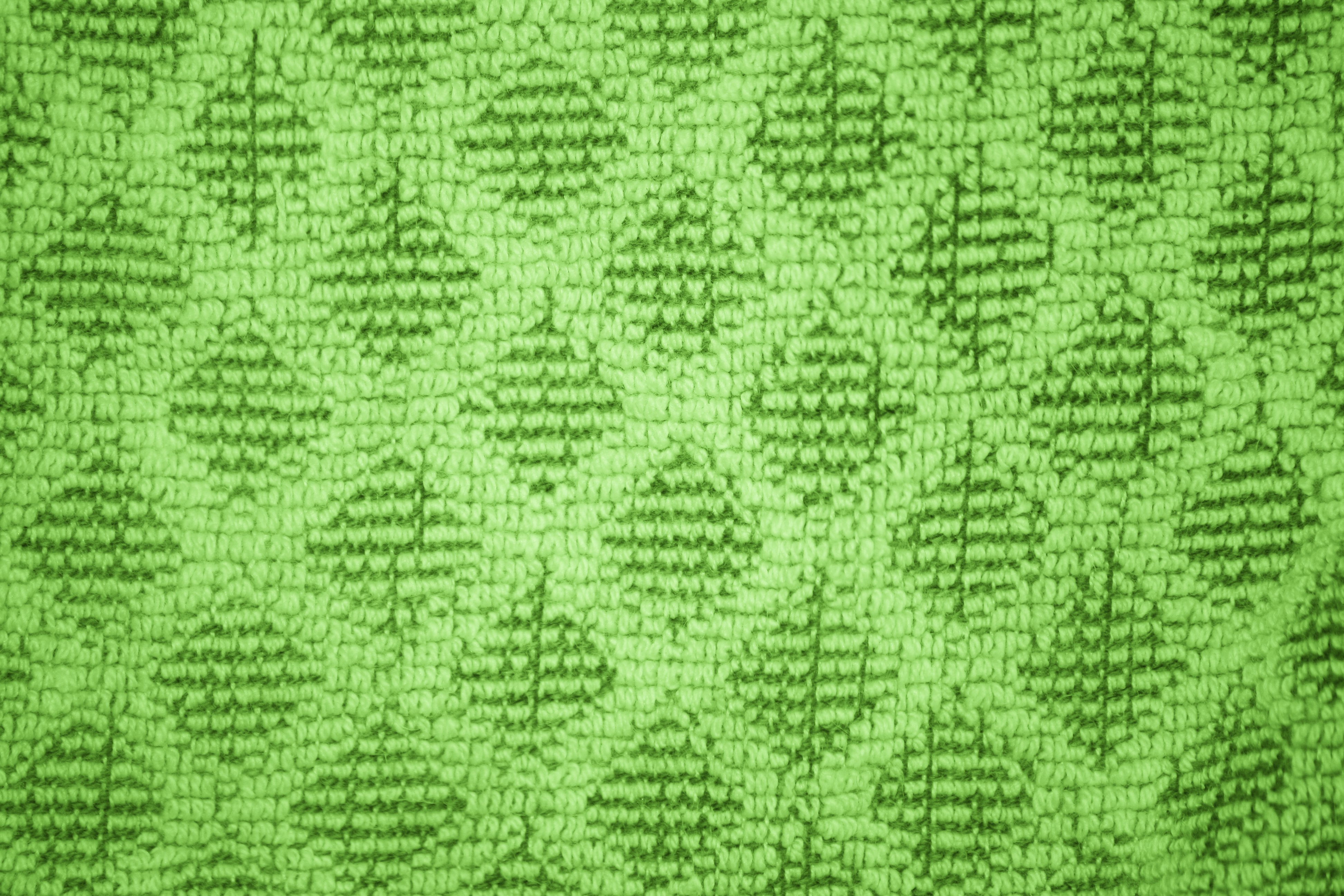 Lime Green Dish Towel with Diamond Pattern Close Up Texture - Free High Resolution Photo