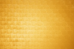 Marigold Circle Patterned Plastic Texture - Free High Resolution Photo