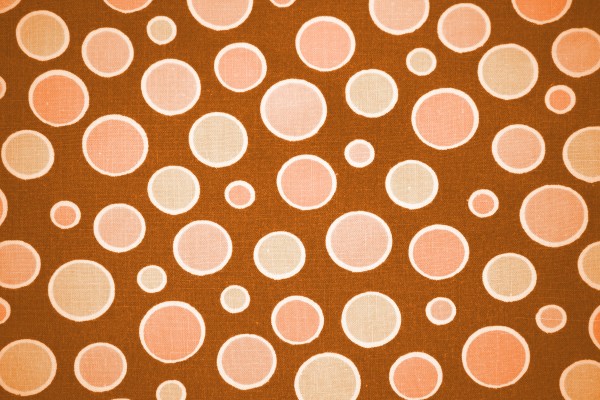 Orange Fabric with Dots Texture - Free High Resolution Photo