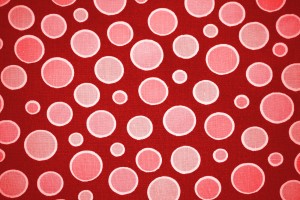 Red Fabric with Dots Texture - Free High Resolution Photo