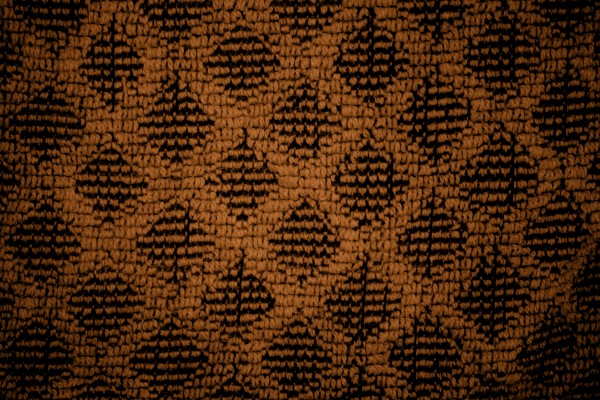 Rust Brown Dish Towel with Diamond Pattern Close Up Texture - Free High Resolution Photo