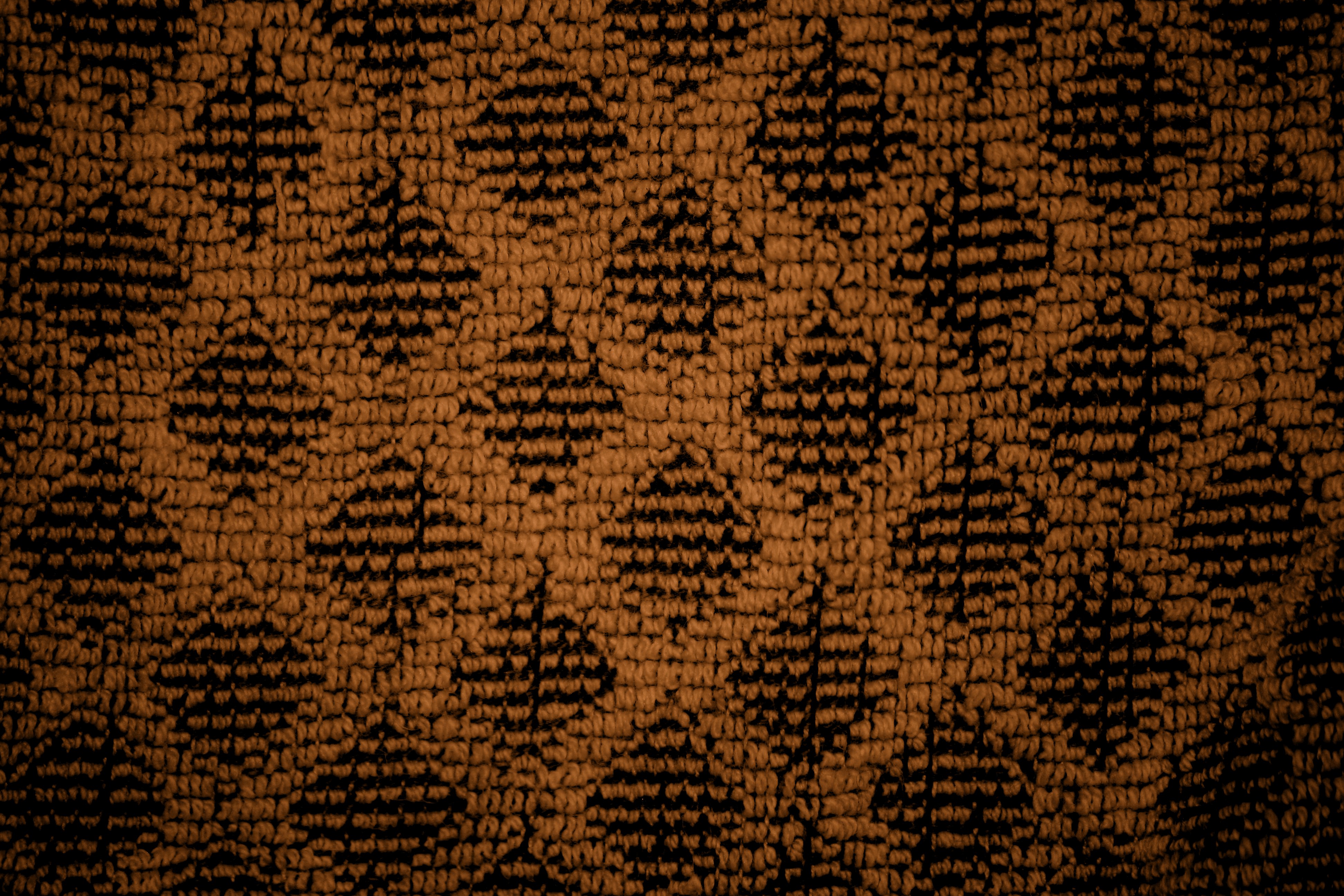 Rust Brown Dish Towel with Diamond Pattern Close Up Texture Picture, Free  Photograph