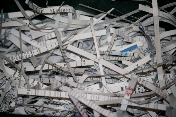 Shredded Paper Documents - Free High Resolution Photo