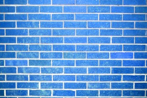 Sky Blue Brick Wall Texture - Free High Resolution Photo