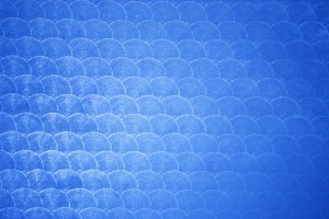 Sky Blue Circle Patterned Plastic Texture - Free High Resolution Photo