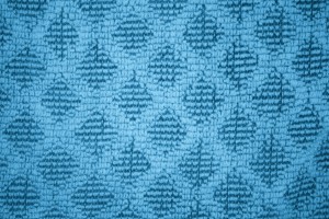 Sky Blue Dish Towel with Diamond Pattern Close Up Texture - Free High Resolution Photo
