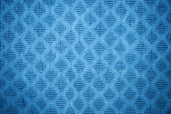 Sky Blue Dish Towel with Diamond Pattern Texture - Free High Resolution Photo