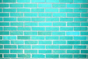 Teal Brick Wall Texture - Free High Resolution Photo
