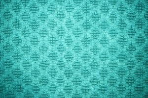 Teal Dish Towel with Diamond Pattern Texture - Free High Resolution Photo