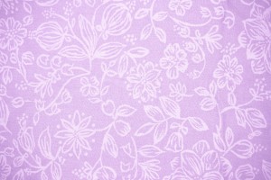 Lavender Fabric with Floral Pattern Texture - Free High Resolution Photo