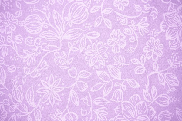 Lavender Fabric with Floral Pattern Texture - Free High Resolution Photo