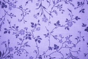 Lavender Floral Print Fabric Texture - Free High Resolution Photo