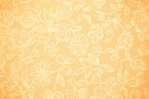 Peach Colored Fabric with Floral Pattern Texture - Free High Resolution Photo