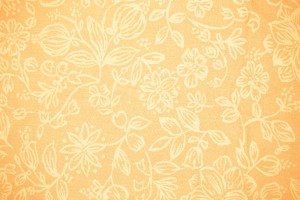 Peach Colored Fabric with Floral Pattern Texture - Free High Resolution Photo