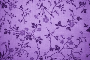Purple Floral Print Fabric Texture - Free High Resolution Photo