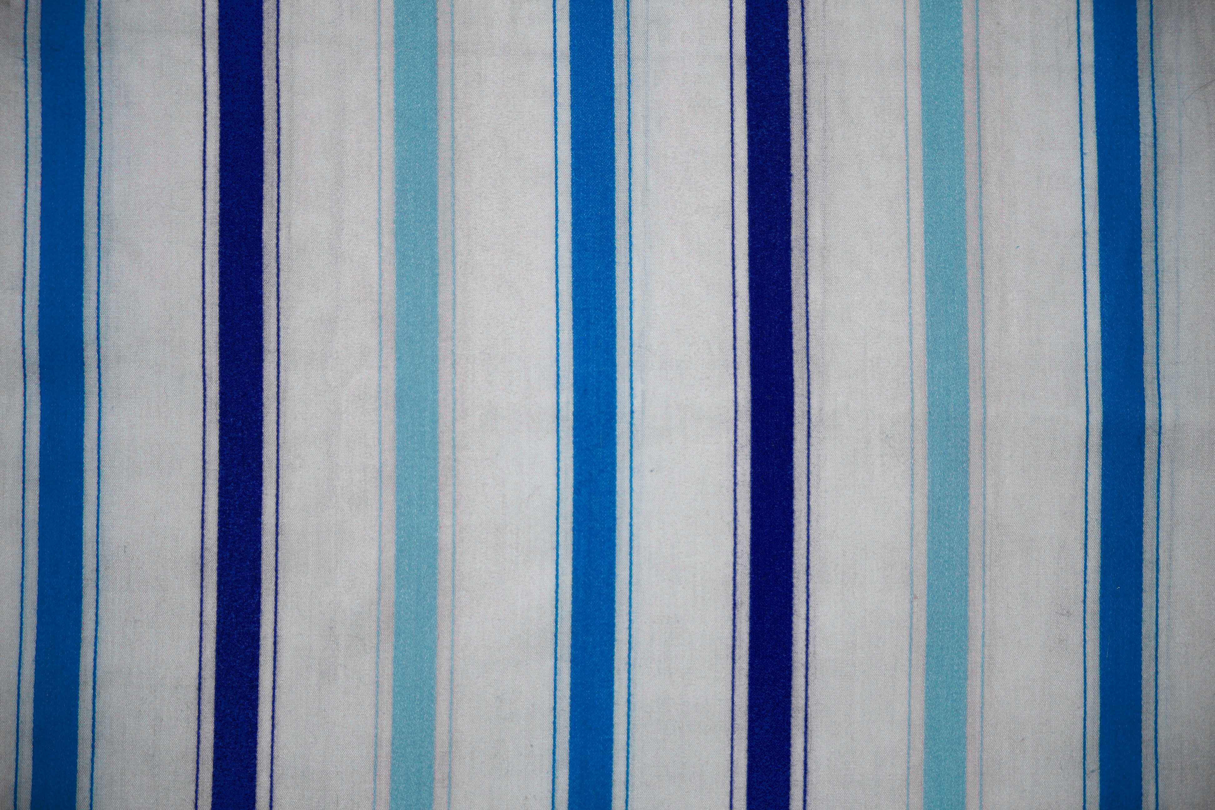 Striped Fabric Texture Blue On White Picture Free Photograph Photos