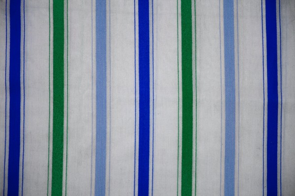 Striped Fabric Texture Green and Blue on White - Free High Resolution Photo