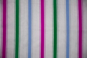 Striped Fabric Texture Green, Blue and Pink on White - Free High Resolution Photo