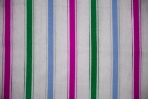 Striped Fabric Texture Green, Blue and Pink on White - Free High Resolution Photo