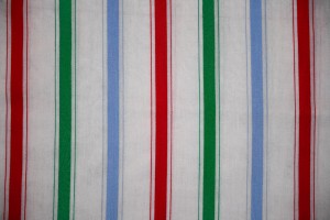 Striped Fabric Texture Green, Blue and Red on White - Free High Resolution Photo
