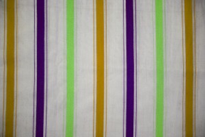 Striped Fabric Texture Green, Gold and Purple on White - Free High Resolution Photo