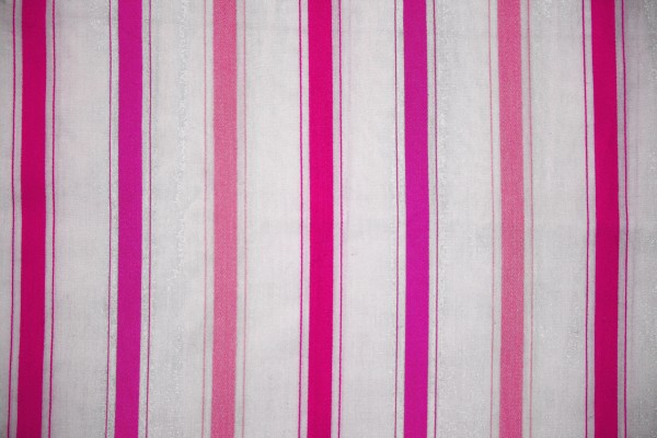 Striped Fabric Texture Pink on White - Free High Resolution Photo