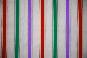 Striped Fabric Texture Red, Green and Purple on White - Free High Resolution Photo