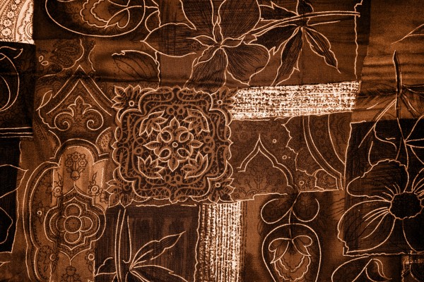 Brown Patchwork Fabric Texture - Free High Resolution Photo