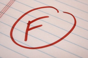 F School Letter Grade - Fail - Free High Resolution Photo