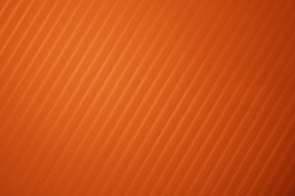 Pumpkin Orange Diagonal Striped Plastic Texture - Free High Resolution Photo