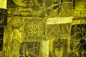Yellow Patchwork Fabric Texture - Free High Resolution Photo