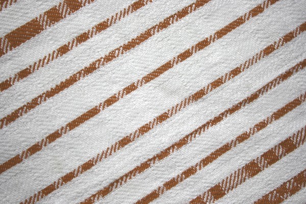 Brown on White Diagonal Stripes Fabric Texture - Free High Resolution Photo