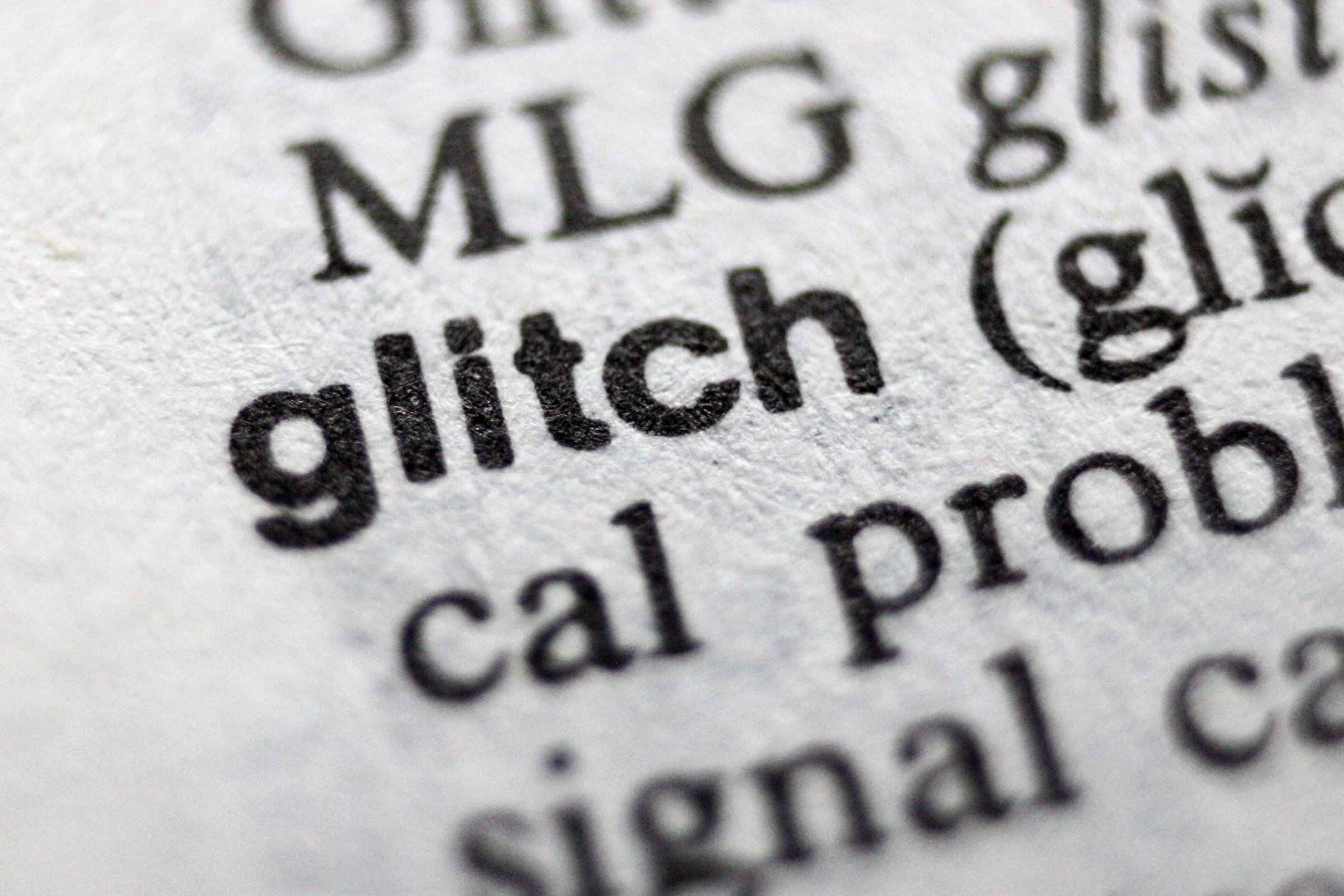 Meaning Behind the Word: Glitch
