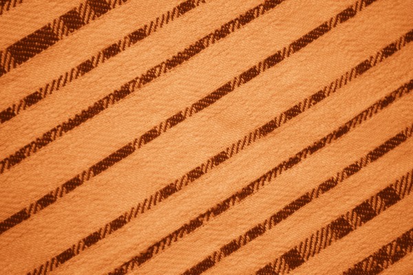 Orange Diagonal Stripes Fabric Texture - Free High Resolution Photo