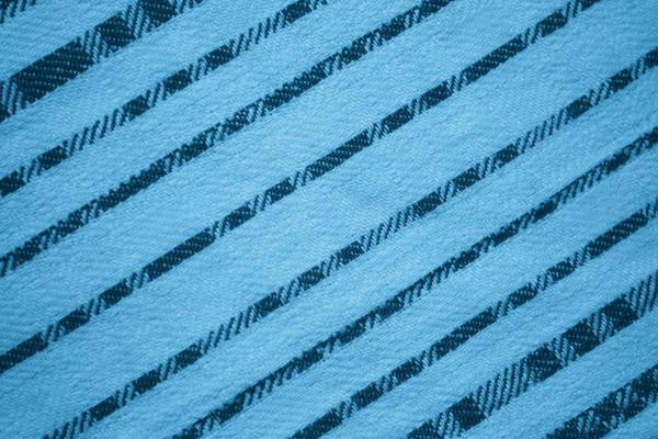 Sky Blue Diagonal Stripes Fabric Texture - Free High Resolution Photo