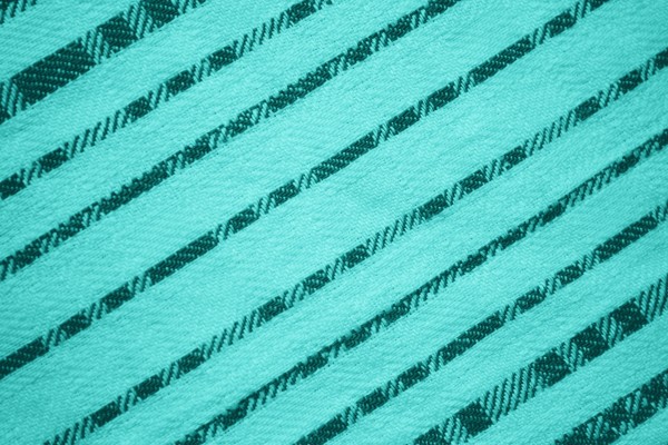 Teal Diagonal Stripes Fabric Texture - Free High Resolution Photo