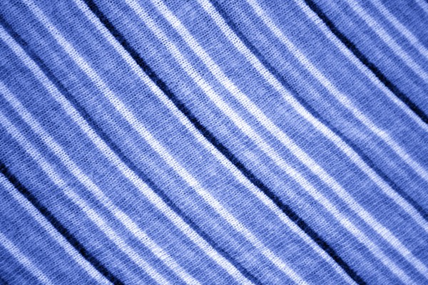 Diagonally Stripped Blue Knit Fabric Texture - Free High Resolution Photo