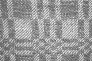 Gray and White Woven Fabric Texture with Squares Pattern - Free High Resolution Photo