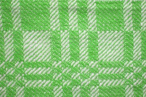 Lime Green and White Woven Fabric Texture with Squares Pattern - Free High Resolution Photo
