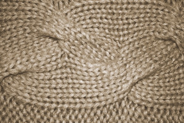 Beige Cable Knit Pattern Texture - Free High Resolution Photo
