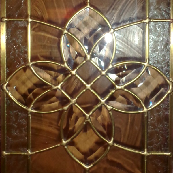 Beveled Stained Glass Decorative Star Panel - Free High Resolution Photo