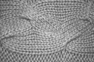 Gray Cable Knit Pattern Texture - Free High Resolution Photo