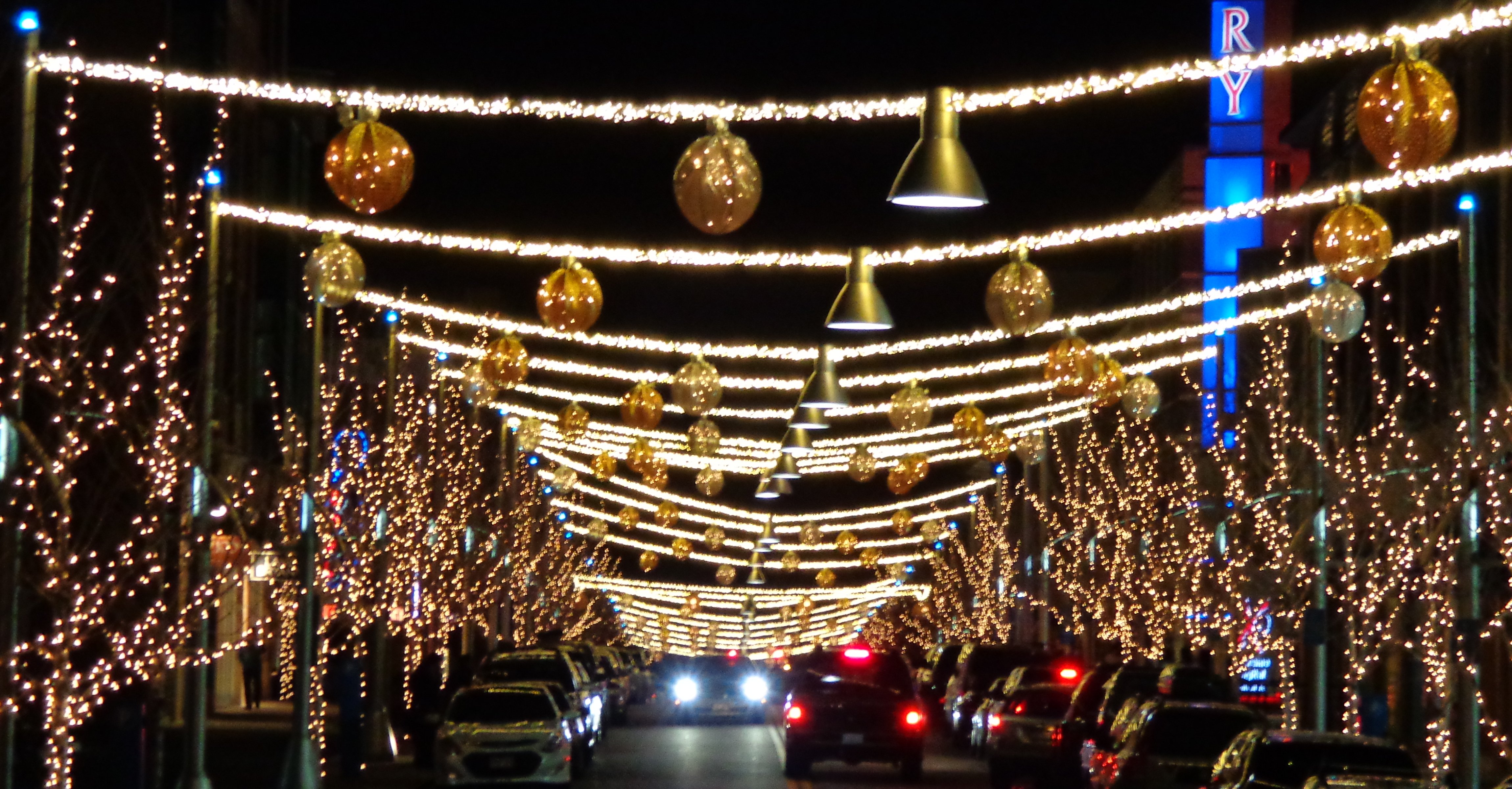 Street Lights At Night