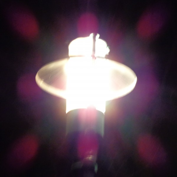 Streetlamp with Pink Halo - Free High Resolution Photo