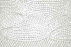 White Cable Knit Pattern Texture - Free High Resolution Photo